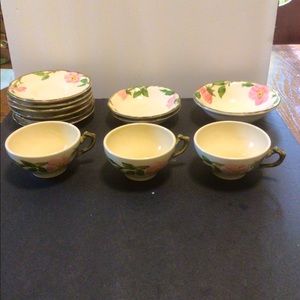 (12) Vintage Franciscan pottery Dinnerware set